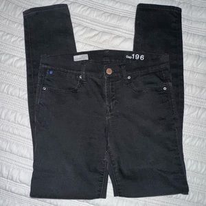 Gap black 1969 skinny jeans